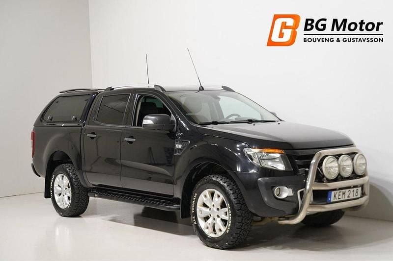 Svart Begagnad 2016 Ford Ranger Pickup | 189 900 kr (Bra pris) - Bild 1/4