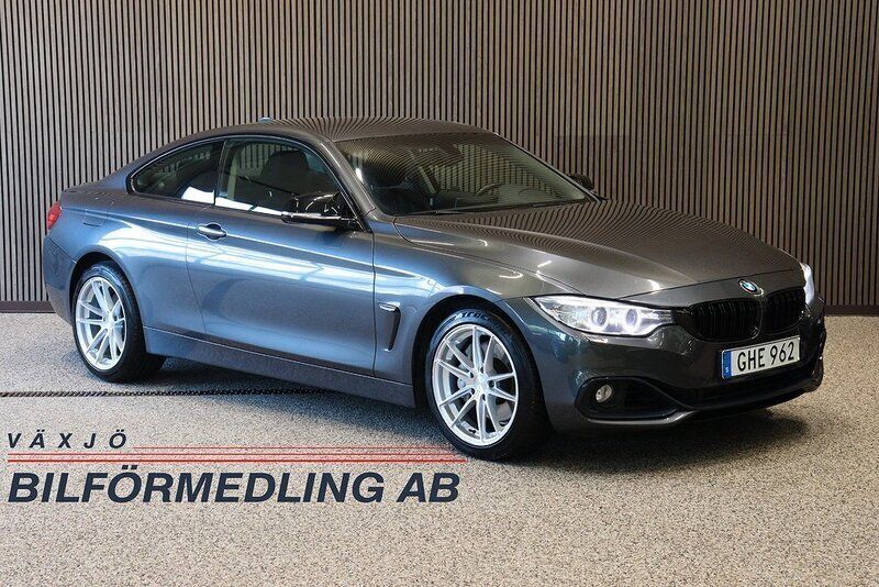 Grå (gråmetallic) Begagnad 2014 BMW 435 Sport Line Sportkupé | 239 900 kr (Lite dyr) - Bild 1/4