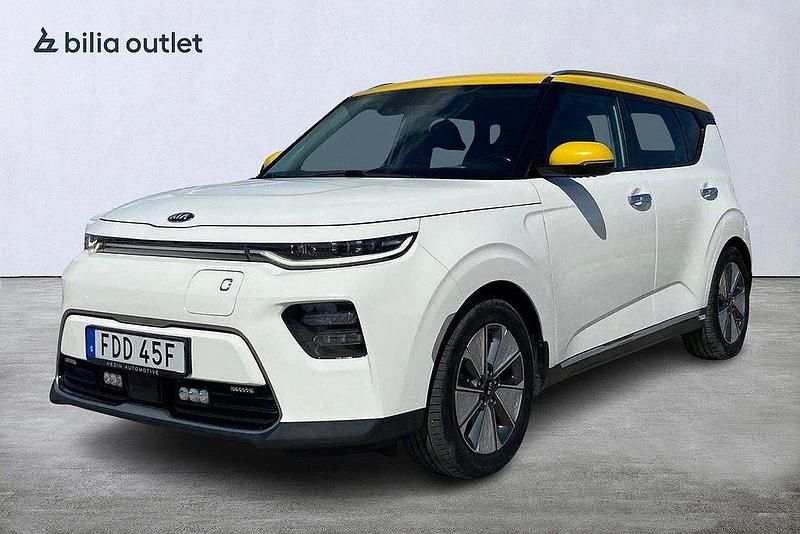 Vit Begagnad 2019 Kia Soul EV 2 SUV | 189 900 kr (Superpris) - Bild 1/3