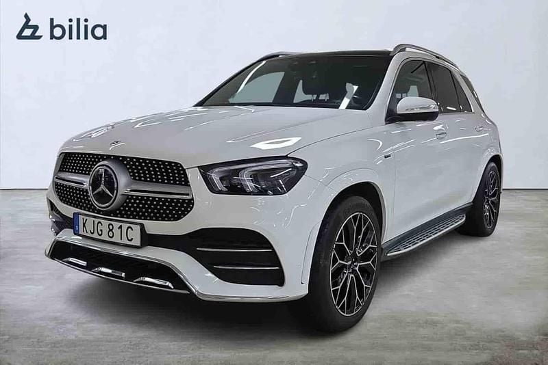 Vit Begagnad 2021 Mercedes GLE350 SUV | 579 000 kr (Lite dyr) - Bild 1/1