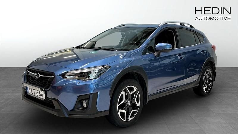 Blå (blue) Begagnad 2018 Subaru XV SUV | 204 800 kr (Marknadspris) - Bild 1/4