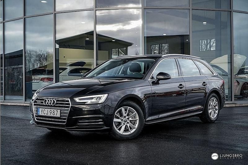 Svart Begagnad 2016 Audi A4 Kombi | 184 900 kr (Marknadspris) - Bild 1/4
