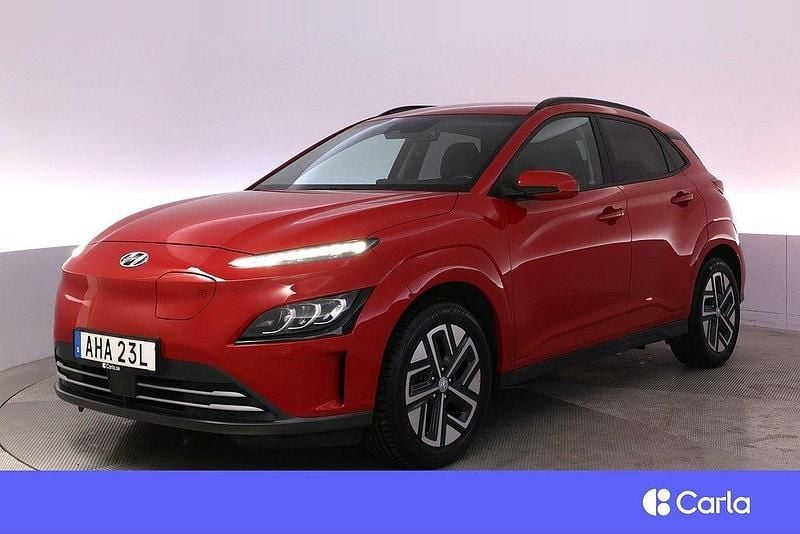 Röd Begagnad 2022 Hyundai Kona Essential SUV | 179 900 kr (Bra pris) - Bild 1/4