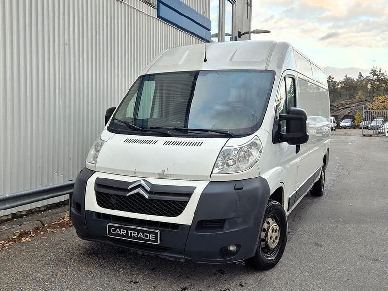 Vit Begagnad 2014 Citroën Jumper Minibuss | 49 900 kr (Bra pris) - Bild 1/4