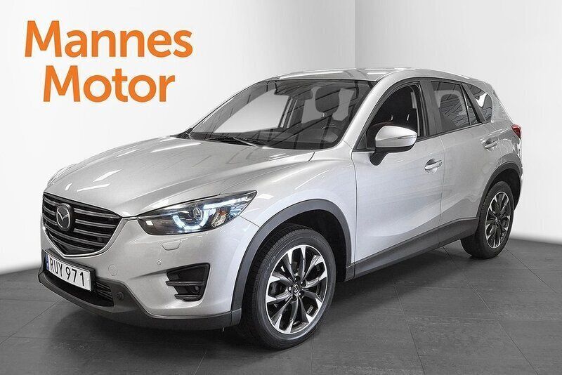 Grå Begagnad 2015 Mazda CX-5 SUV | 219 900 kr (Marknadspris) - Bild 1/4