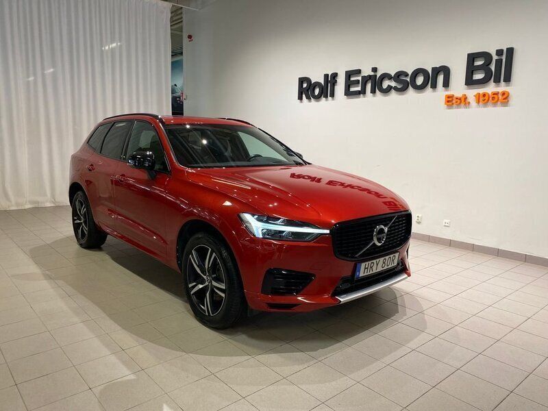 Röd Begagnad 2021 Volvo XC60 R-Design SUV | 469 500 kr (Bra pris) - Bild 1/4