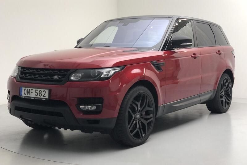 Begagnad Land Rover Range Rover Sport HSE 340 HK (250 kW) 2016 Röd SUV