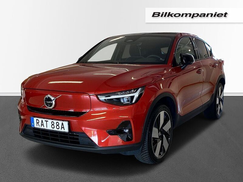 Röd Begagnad 2023 Volvo EC40 Ultimate SUV | 569 000 kr (Dyr) - Bild 1/4