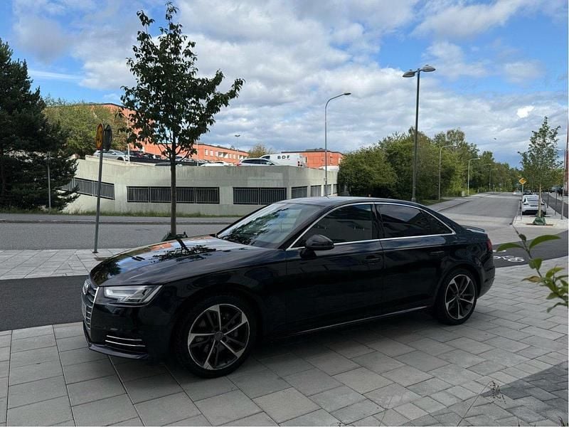 Svart Begagnad 2016 Audi A4 Proline Sedan | 168 000 kr (Bra pris) - Bild 1/4
