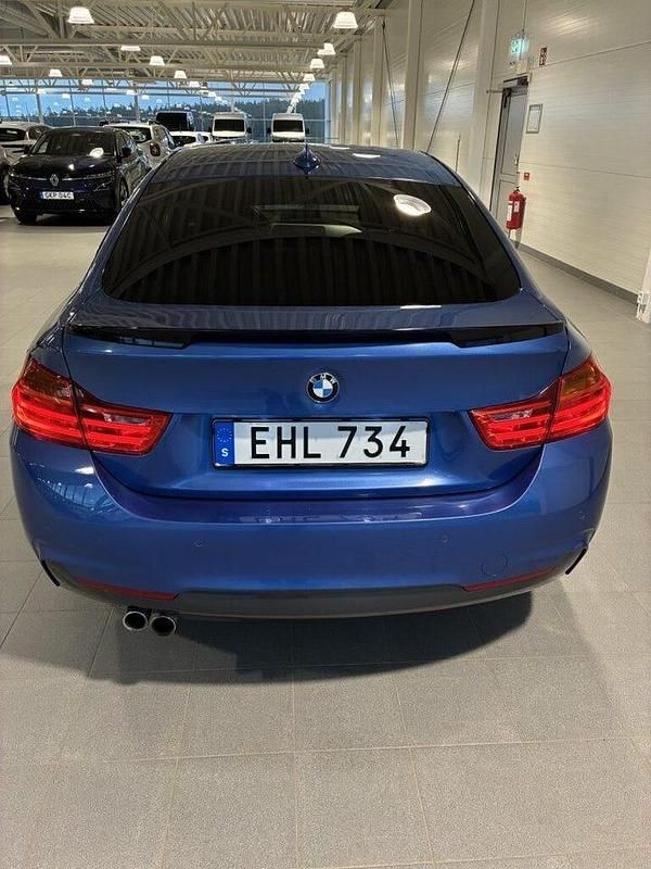 Begagnad BMW 428 Gran Coupé M Sport 245 HK (180 kW) 2015 Blå Sportkupé