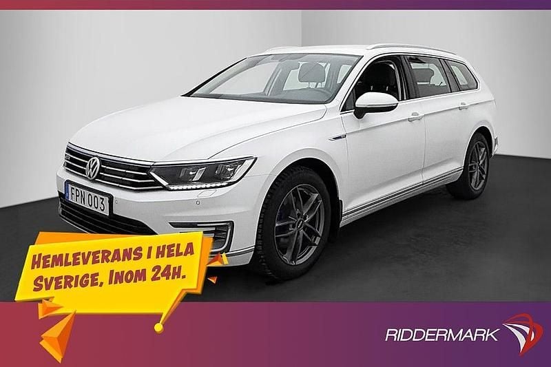 Begagnad VW Passat GTE 218 HK (160 kW) 2018 Vit Kombi