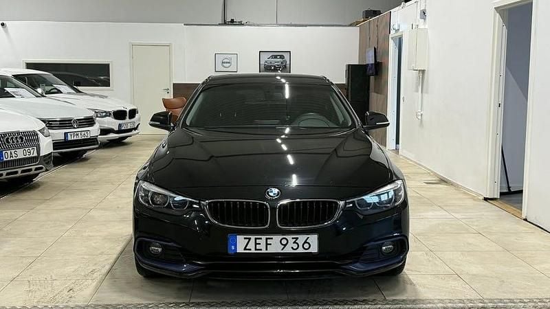 Begagnad BMW 420 Gran Coupé Sport Line 184 HK (135 kW) 2018 Svart Sportkupé