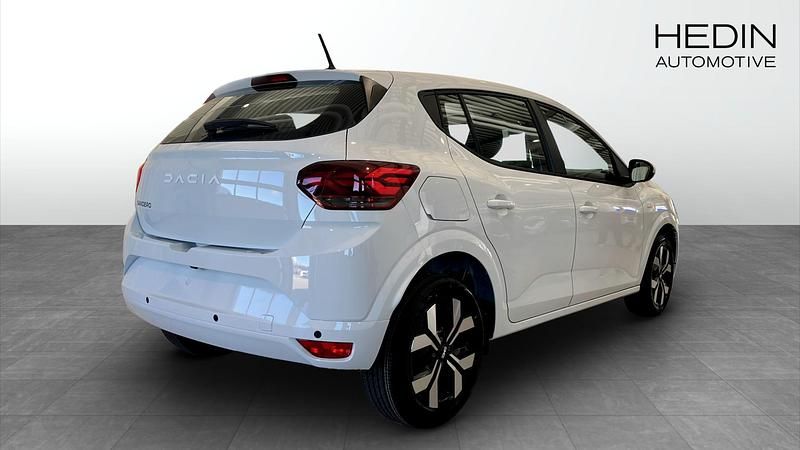 Ny Dacia Sandero Expression 92 HK (67 kW) 2025 Vit (white) Halvkombi