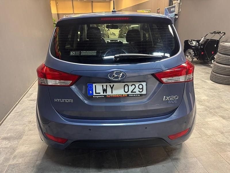 Begagnad Hyundai ix20 Edition 116 HK (85 kW) 2011 Blå Halvkombi