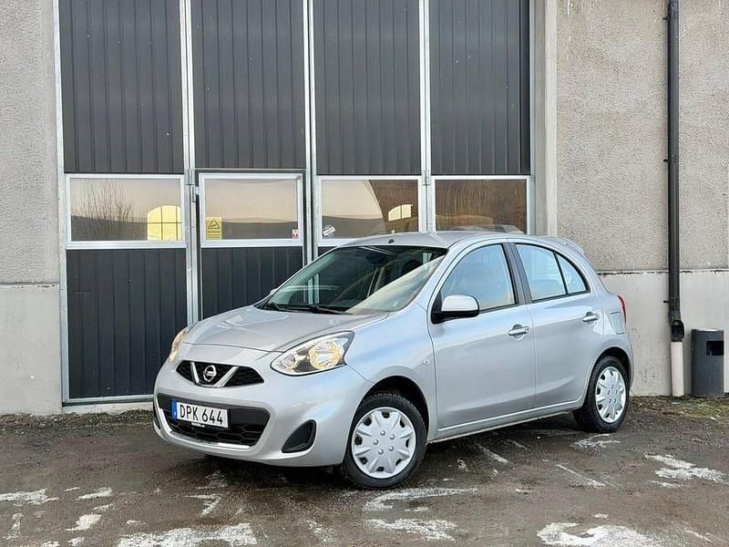 Begagnad Nissan Micra 80 HK (58 kW) 2014 Silver Halvkombi