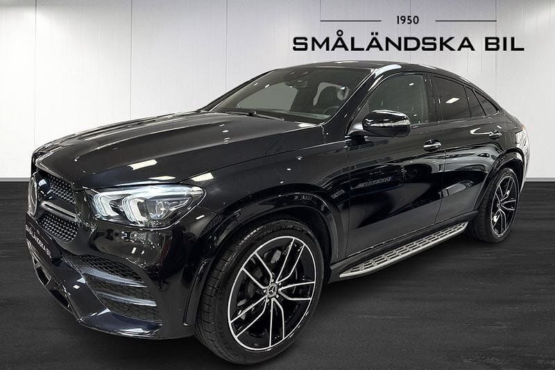 Svart Begagnad 2023 Mercedes GLE350e AMG line Sportkupé | 899 000 kr (Bra pris) - Bild 1/4