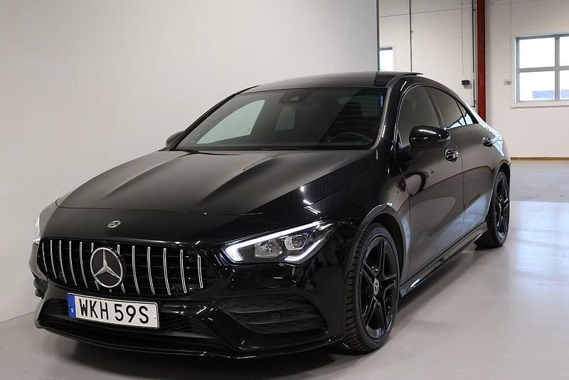Begagnad Mercedes CLA200 AMG 163 HK (119 kW) 2019 Svart Sportkupé