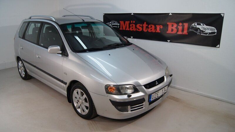 Silver Begagnad 2004 Mitsubishi Space Star Kombi | 14 900 kr (Bra pris) - Bild 1/4