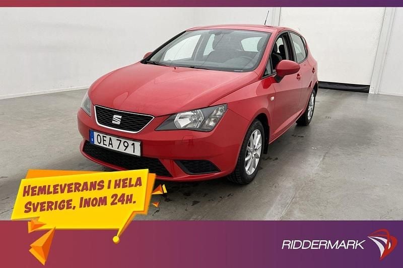 Röd Begagnad 2016 Seat Ibiza Style Halvkombi | 89 800 kr (Bra pris) - Bild 1/3