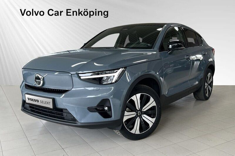 Grå Begagnad 2023 Volvo EC40 Ultimate SUV | 424 900 kr (Marknadspris) - Bild 1/2