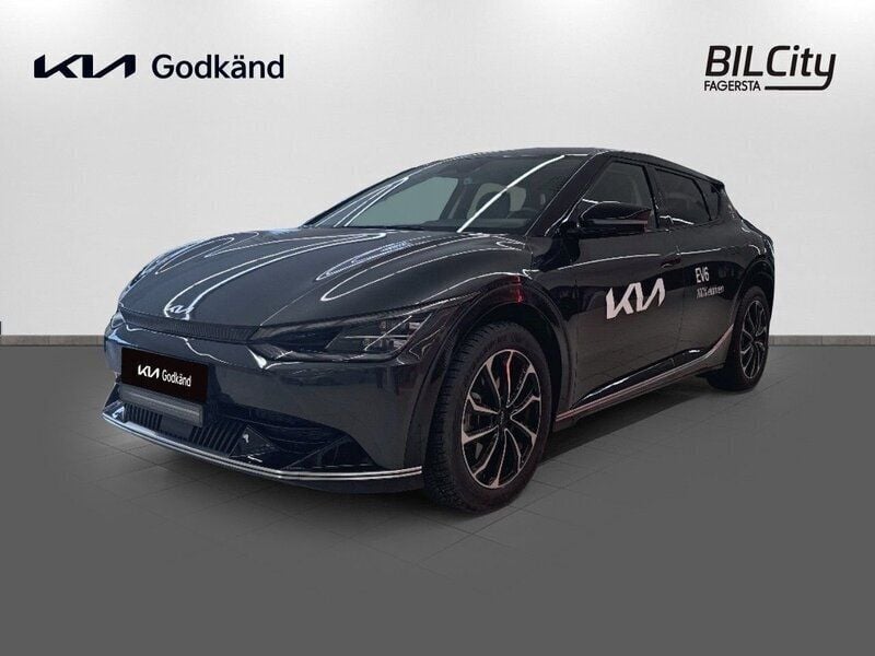 Mörkgrå Begagnad 2023 Kia EV6 SUV | 499 900 kr (Bra pris) - Bild 1/4