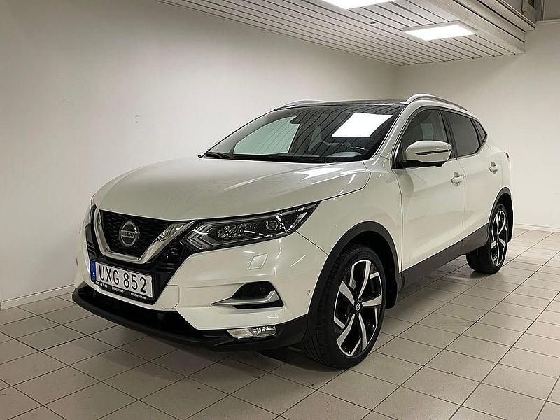 Vit Begagnad 2018 Nissan Qashqai 360º SUV | 149 000 kr (Marknadspris) - Bild 1/4