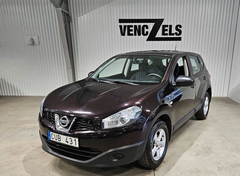 Lila Begagnad 2013 Nissan Qashqai Visia SUV | 79 000 kr (Marknadspris) - Bild 1/4