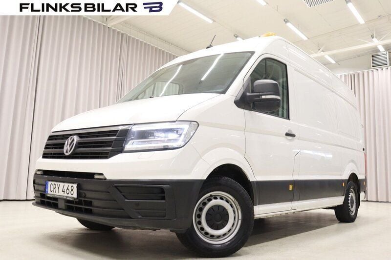 Vit Begagnad 2019 VW Crafter Van | 239 900 kr (Superpris) - Bild 1/4