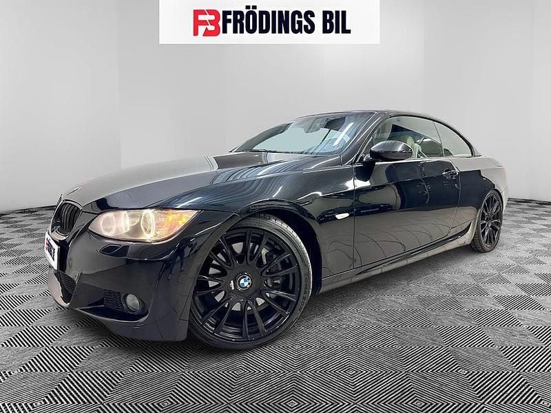 Begagnad BMW 335 Cabriolet Comfort Edition 306 HK (225 kW) 2007 Svart Cab
