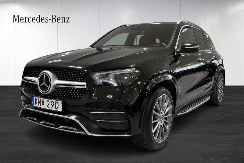 Svart Begagnad 2021 Mercedes GLE350e SUV | 589 900 kr (Marknadspris) - Bild 1/4