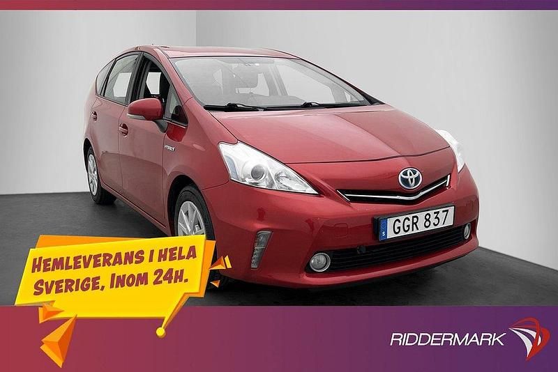 Mörkröd Begagnad 2013 Toyota Prius Halvkombi | 168 900 kr (Lite dyr) - Bild 1/3