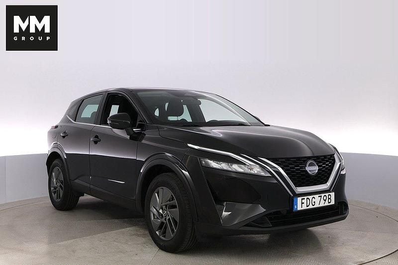 Svart Begagnad 2022 Nissan Qashqai Acenta SUV | 239 000 kr (Marknadspris) - Bild 1/4