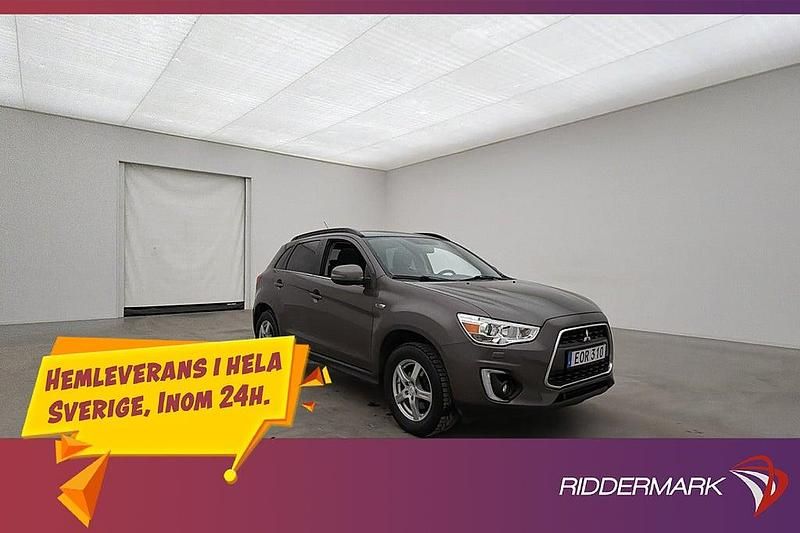 Begagnad Mitsubishi ASX 116 HK (85 kW) 2014 Brun SUV