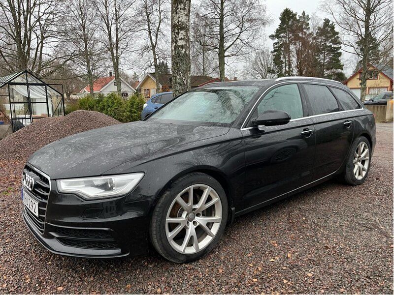 Svart Begagnad 2012 Audi A6 S-Line Kombi | 107 000 kr (Bra pris) - Bild 1/4