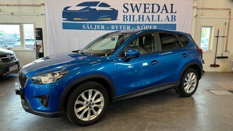 Blå Begagnad 2013 Mazda CX-5 SUV | 104 800 kr (Bra pris) - Bild 1/4