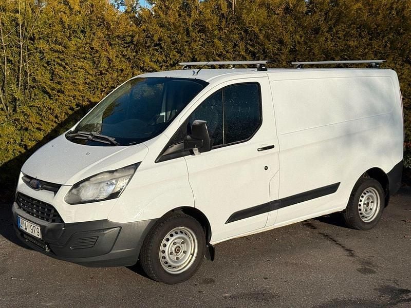 Vit Begagnad 2013 Ford Transit Custom Van | 75 900 kr (Lite dyr) - Bild 1/4