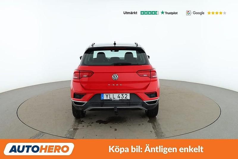 Begagnad VW T-Roc Style 117 HK (86 kW) 2018 Röd SUV