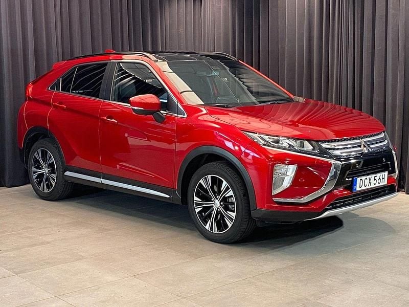Röd Begagnad 2019 Mitsubishi Eclipse Cross SUV | 229 500 kr (Marknadspris) - Bild 1/4