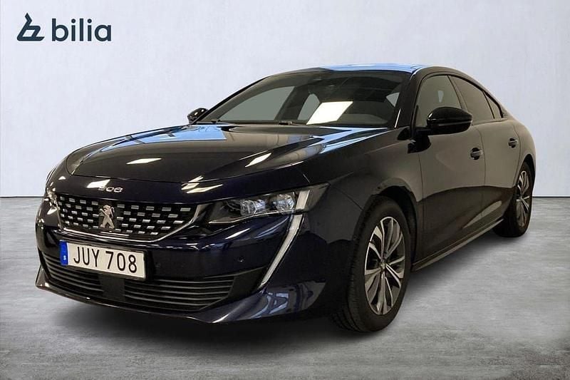 Mörkblå (blå) Begagnad 2018 Peugeot 508 Sedan | 199 900 kr - Bild 1/3