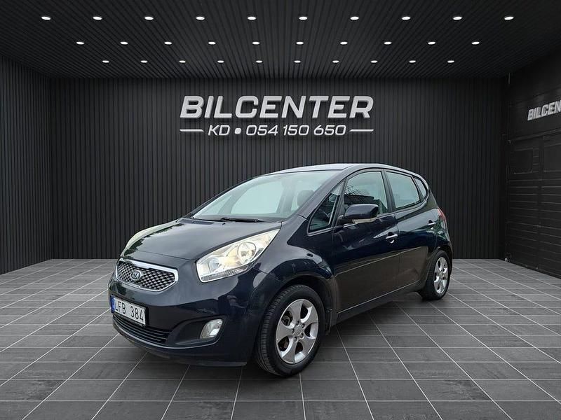 Begagnad Kia Venga Comfort 90 HK (66 kW) 2010 Svart Halvkombi