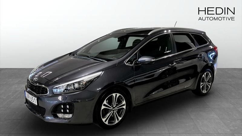 Grå (grey) Begagnad 2016 Kia Ceed Sportswagon GT-Line Kombi | 119 900 kr (Bra pris) - Bild 1/4