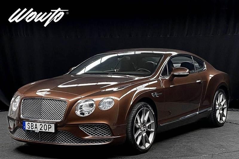 Begagnad Bentley Continental GT 508 HK (373 kW) 2016 Brun Sportkupé