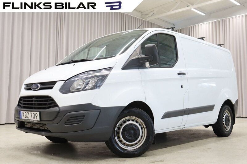 Vit Begagnad 2016 Ford Transit Custom Van | 99 900 kr (Bra pris) - Bild 1/4
