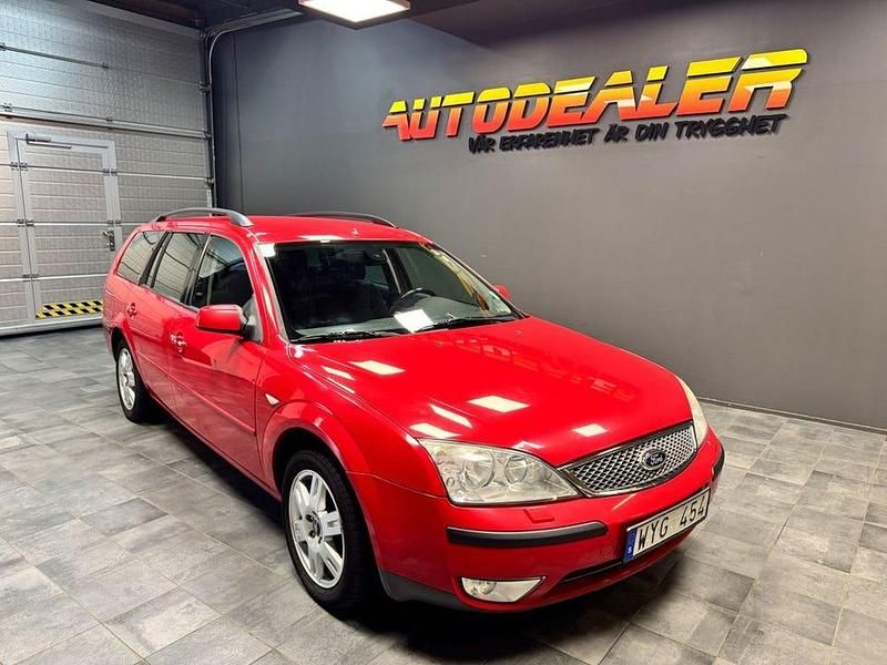Röd Begagnad 2005 Ford Mondeo Kombi | 19 900 kr (Marknadspris) - Bild 1/4
