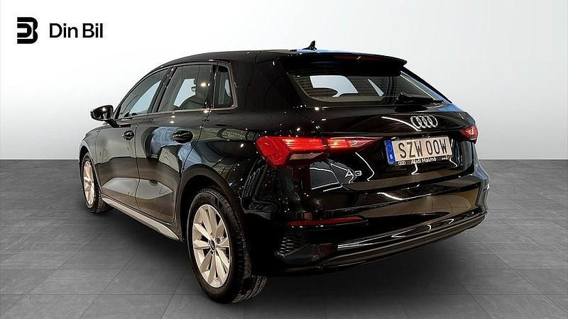 Begagnad Audi A3 Sportback Proline 150 HK (110 kW) 2023 Svart Halvkombi