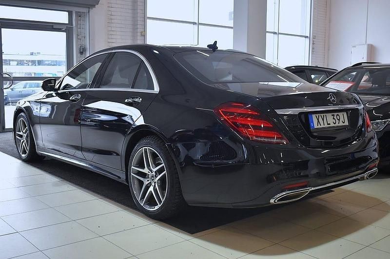 Begagnad Mercedes S450 AMG 367 HK (269 kW) 2018 Svart Sedan
