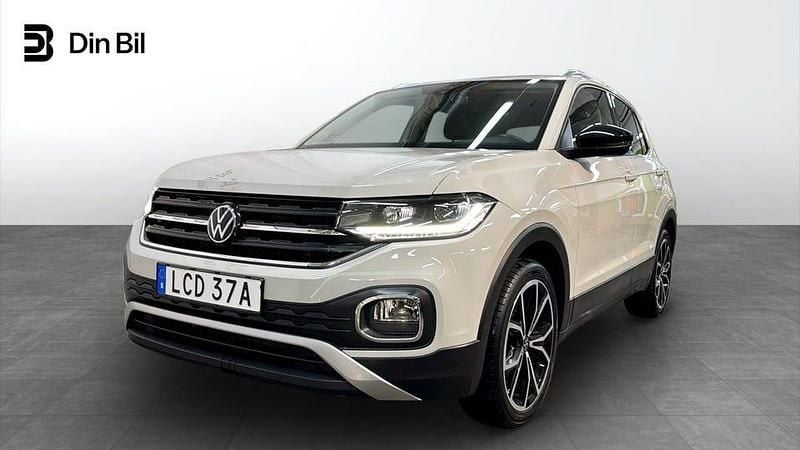 Grå Begagnad 2022 VW T-Cross SUV | 229 900 kr (Marknadspris) - Bild 1/4