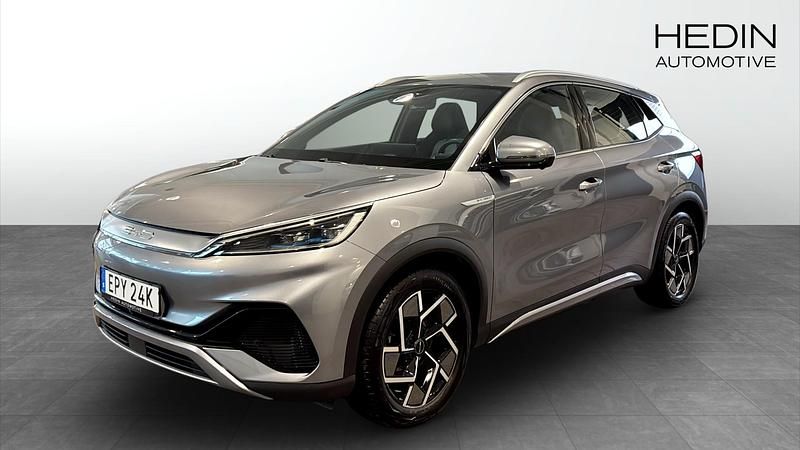 Grå Begagnad 2022 BYD Atto 3 Design SUV | 309 900 kr (Lite dyr) - Bild 1/4