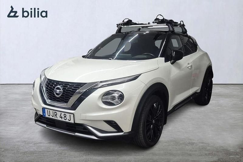 Vit Begagnad 2020 Nissan Juke Enigma SUV | 184 900 kr (Marknadspris) - Bild 1/3