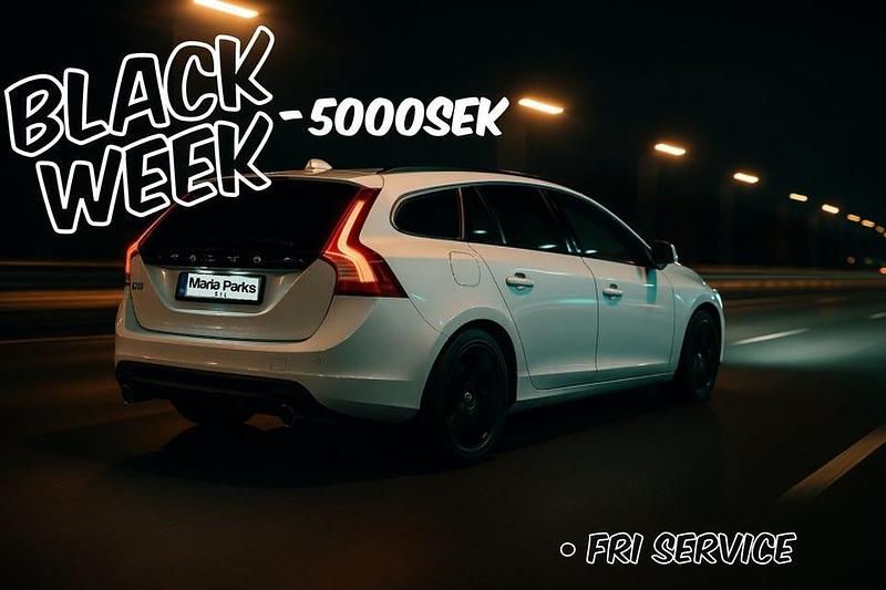 Vit Begagnad 2012 Volvo V60 R-Design Kombi | 114 900 kr (Marknadspris) - Bild 1/4